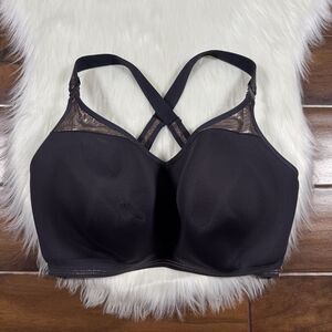 Empreinte Women's Size US‎ 38F / EU 85F Purple Gris Initiale Spacer Sports Bra